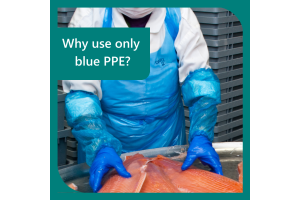 Why would you only use blue PPE?