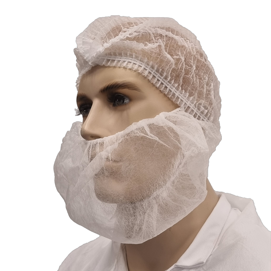 3XL Disposable Beard Covers - 2 ear loops