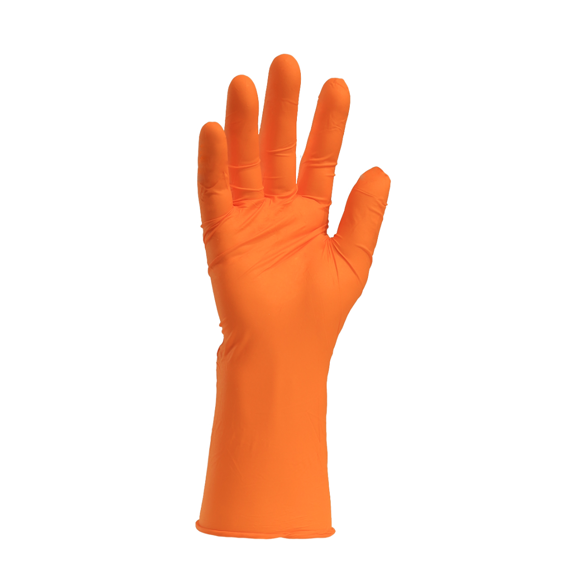 Arma Tuflex Long Cuff Nitrile Powderfree Gloves - Orange