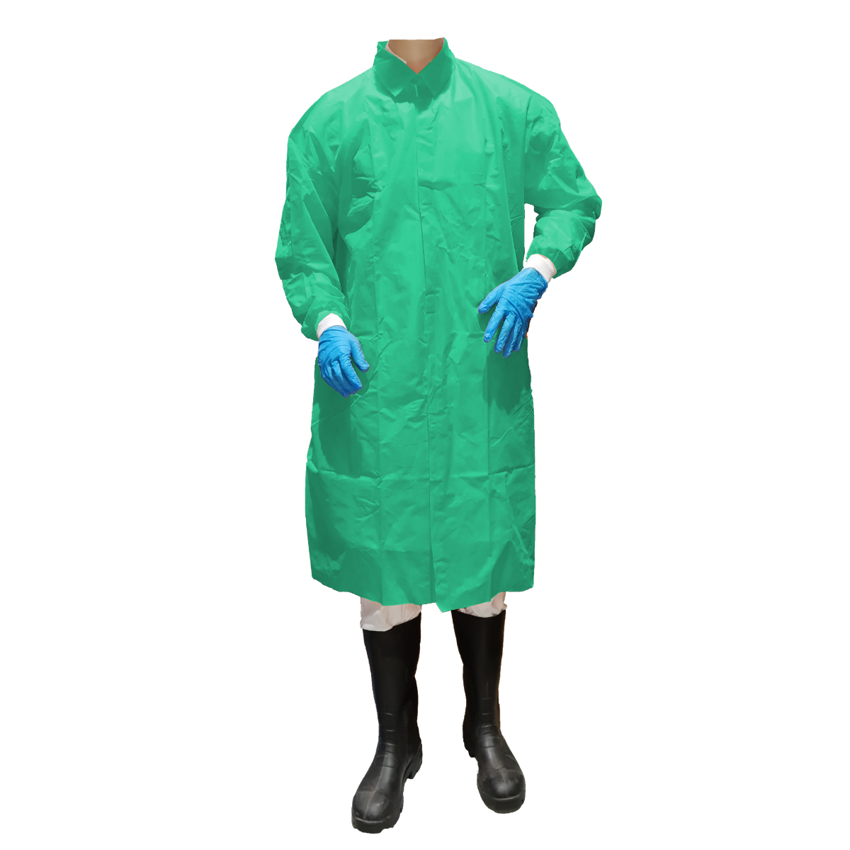 40gsm Labcoats with Knitted Cuffs