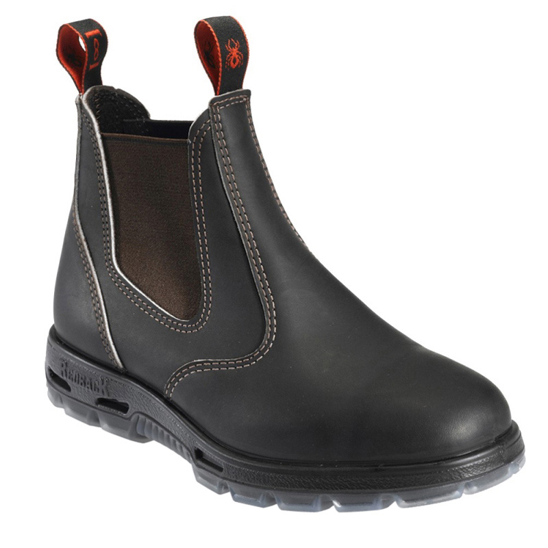 Redback Bobcat Elastic Sided Safety Boot Claret Foodcare
