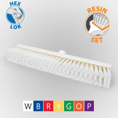 Hex-Lok Hygiene Sweeper 400mm - Medium - Resin Set